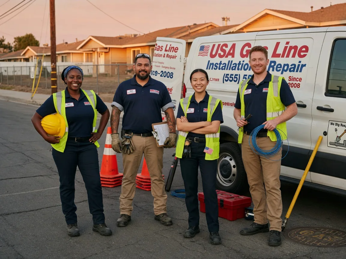 Gas Line Installation company in Shafter, CA
